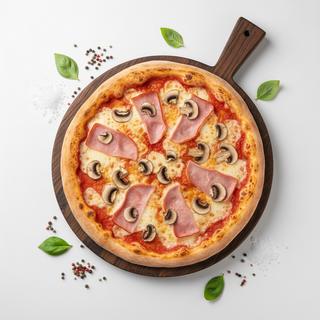 Pizza Prosciutto e Funghi