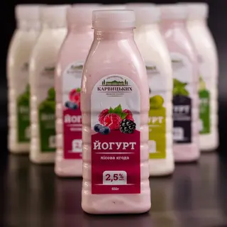 Йогурт, лісова ягода, 500 мл