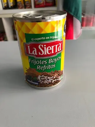 Frijoles Lata Bayos Fritos, La Sierra, 440G