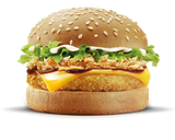 ქათმის ბურგერი დელუქსი