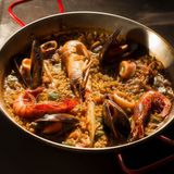 Paella de marisco