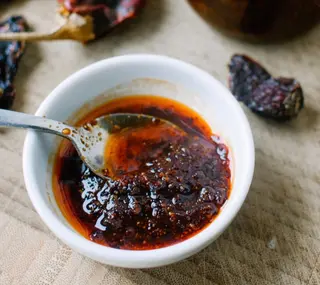 Salsa macha (casera y muy picante)