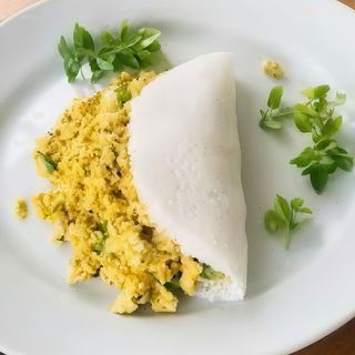 Tapioca com Tofu Mexido Bio