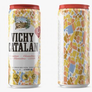Agua Con Gas Natural Vichy Catalan Lata