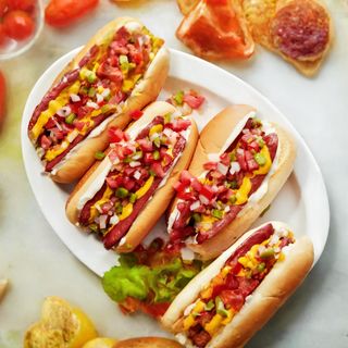 Хот - дог с 2 броя Кренвирши