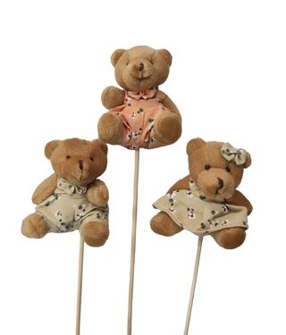 Pick Osito  para acompañar tu ramo.