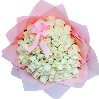 White Beautiful Roses