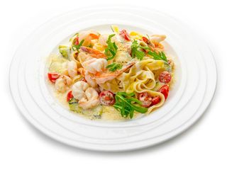 Фетучини с креветками (420г)