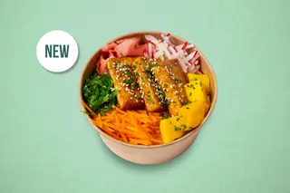 Sticky Tofu / orez basmati