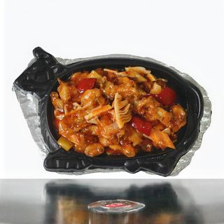 Ciuperci prajite cu sos chilly