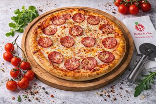 Pizza clasica Salame Picante-400gr