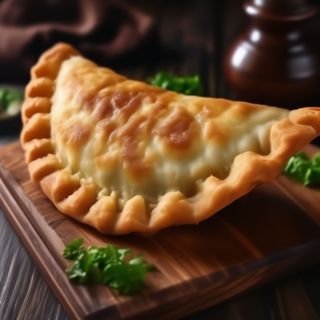 Чебурек  с клубничным джемом (160 гр.)