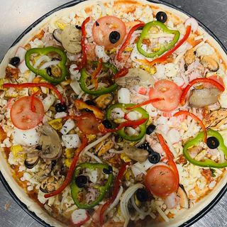 Pizza Pollo (Mediana)