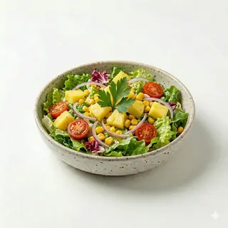 Ración De Ensalada Tropical