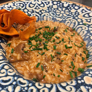 Risotto De Presa Con Boletus