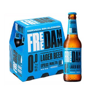 Cerveja Free Damm 33cl