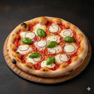 Margherita con cipolla
