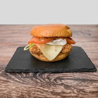 Burger De Pollo Krispie