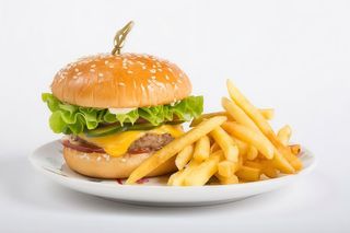 PIatto con Hamburger