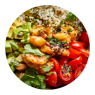 Боул з креветками (390г)