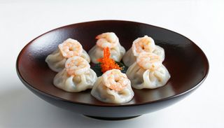 Ravioli di gamberi al vapore 6 pezzi