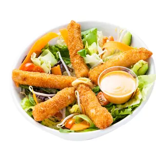 Ensalada Crispy Chicken