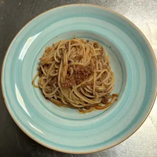 Spaghetti al ragú sin gluten