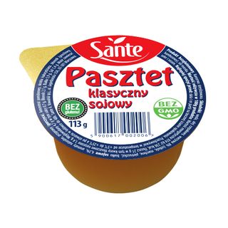 Pasztet sojowy klasyczny Sante. 0.11кг