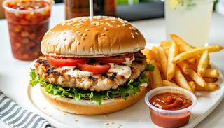 Humburger Chiken Poulet
