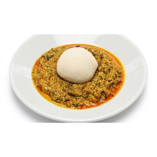 Egusi Soup with Swallow