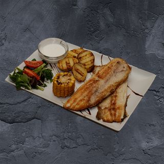 Филе от пъстърва на барбекю   350г