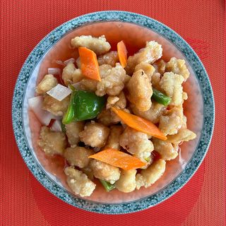 Pollo Con Salsa Agridulce