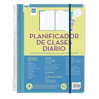 Planificador A4 Plus Finocam Docente Día Por Página - 8422952341239