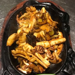 Chipirones Y calamares Estilo Malasia