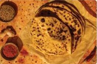 Stuffed Aloo Paratha cu ulei ( de post) / unt