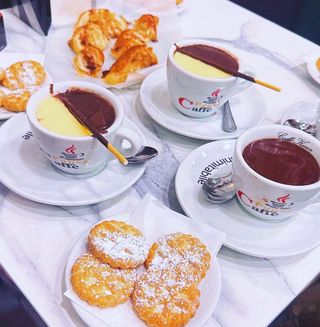 Cioccolata calda black & white