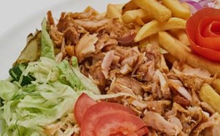 Piatto kebab completo