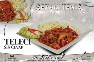 Teleći šiš ćevap