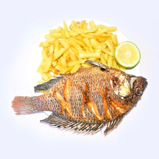 Fried Whole Fish and Chips
