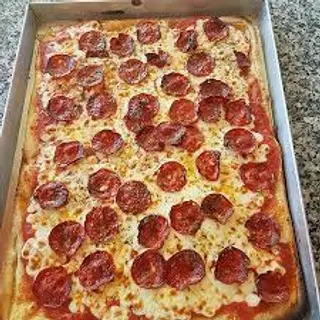 Teglia di pizza diavola
