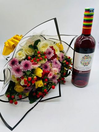 Miya's Bouquet with Wine