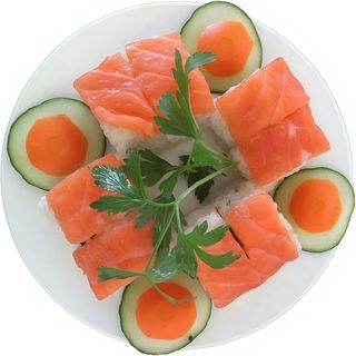 Salmón maki (8 uds.)