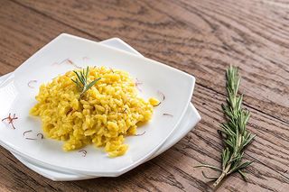 Ризото със зеленчуци и шафран  (300г)