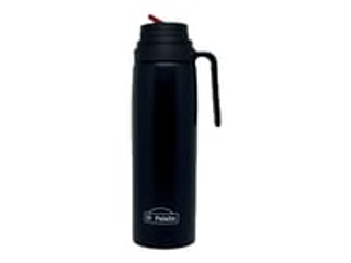 Termo acero Inox. 1l con pico vertedor. Negro (2707)
