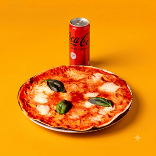 Margherita + Bibita