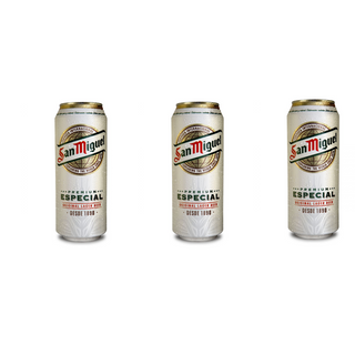 3x Birra San Miguel 50 cl