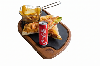 Tortilla sa lososom 400g posna + Coca Cola