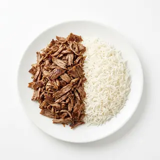 Plato De Pollo O Ternera Con Arroz