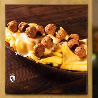 Patatine polpettine e fonduta