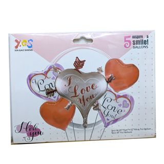 Ballon décoration coeur 